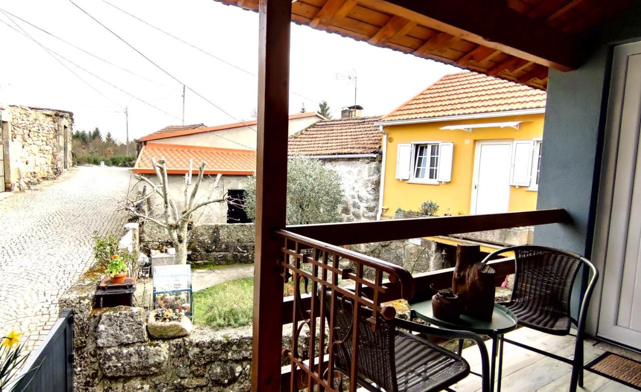 Casa Rural d 'Avó - sossego do campo - 5 adultos Alhais Exterior foto
